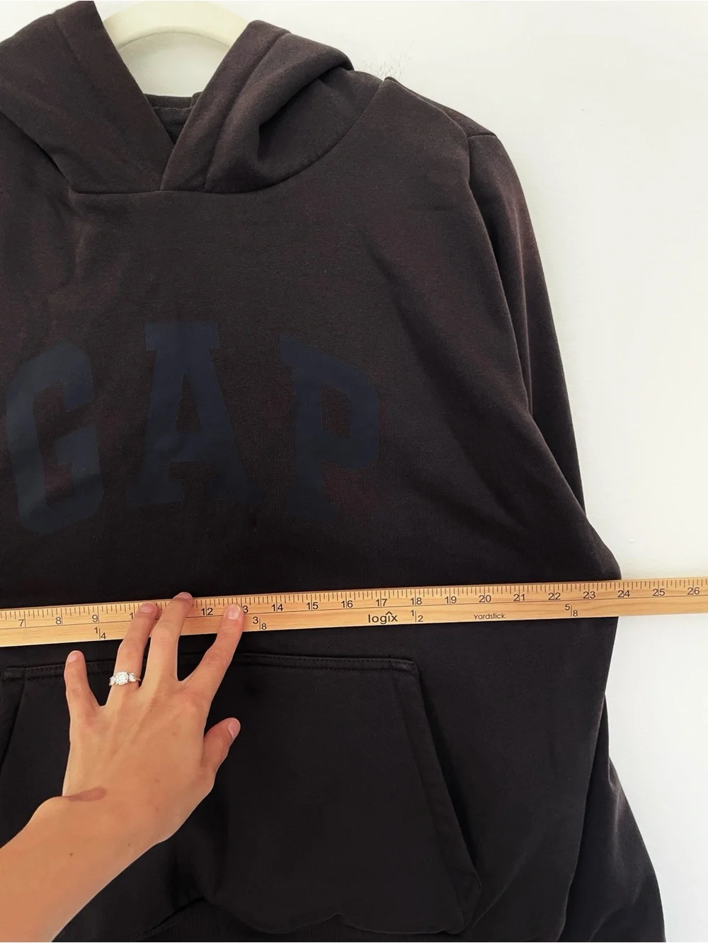Yeezy Gap Balenciaga Dove Hoodie Large Sweatshirt Baggy Oversized Loose Logo